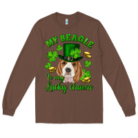 Chestnut st.patrick's day my beagle is my lucky charm Long Sleeve Tee - RanaPortraitStore