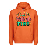 Carrot its fine im dine everythings fine Premium Hoodie - MaliasSmallBusiness