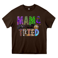 Chocolate Brown mama tried Heavy Core Tee - SublimationCraftShop