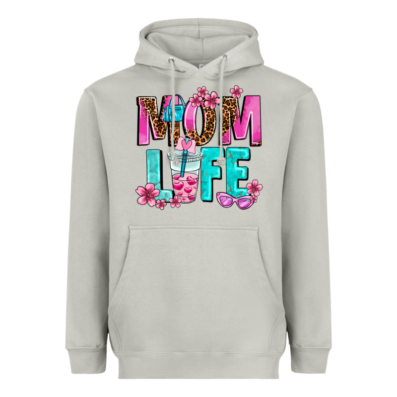 Mom Life Heavyweight Hoodie by AdoDesignShop | Teevron