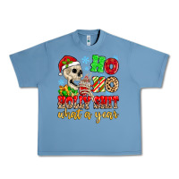 Pebble Blue ho ho holy shit what a year Urban Heavy Tee - MaliasSmallBusiness