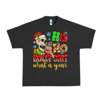 Pigment Black ho ho holy shit what a year Urban Heavy Tee - MaliasSmallBusiness
