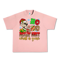 Salmon ho ho holy shit what a year Urban Heavy Tee - MaliasSmallBusiness