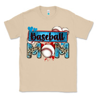 Mushroom baseball mom with leopard Classic Tee - Zillion Design Studio