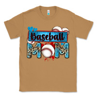 Toasted Coconut baseball mom with leopard Classic Tee - Zillion Design Studio