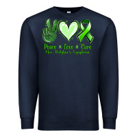 Peace Love Cure Non Hodgkin's Lymphoma Premium Sweatshirt | Teevron
