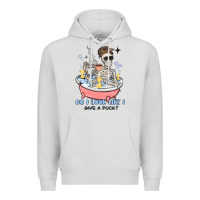 Dove Grey do i look like i give a duck Premium Hoodie - MaliasSmallBusiness