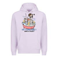 Lilac do i look like i give a duck Premium Hoodie - MaliasSmallBusiness