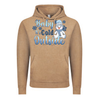 Vintage Coffee baby it's cold outside Vintage Hoodie - AdoDesignShop