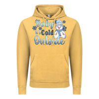 Vintage Mustard baby it's cold outside Vintage Hoodie - AdoDesignShop