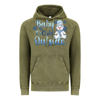 Vintage Olive baby it's cold outside Vintage Hoodie - AdoDesignShop