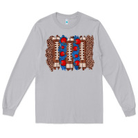 Moon Dust football brushstroke Long Sleeve Tee - Zillion Design Studio