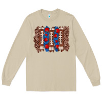 Mushroom football brushstroke Long Sleeve Tee - Zillion Design Studio