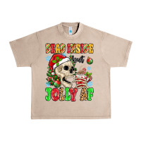 French Oak dead inside but jolly af Urban Heavy Tee - MaliasSmallBusiness