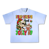 Grape Ice dead inside but jolly af Urban Heavy Tee - MaliasSmallBusiness