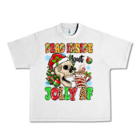 Lunar Rock dead inside but jolly af Urban Heavy Tee - MaliasSmallBusiness