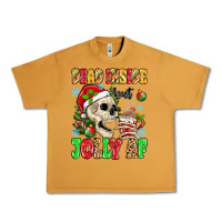 Peanut Butter dead inside but jolly af Urban Heavy Tee - MaliasSmallBusiness
