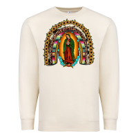 Sandshell our lady of Guadalupe rainbow Premium Sweatshirt - JahusDesignShop