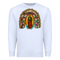 White our lady of Guadalupe rainbow Premium Sweatshirt - JahusDesignShop