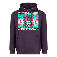 Plum her fight is our fight Heavyweight Hoodie - JahusDesignShop