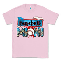 Bubblegum Pink baseball mini with leopard Classic Tee - Zillion Design Studio