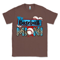 Chestnut baseball mini with leopard Classic Tee - Zillion Design Studio