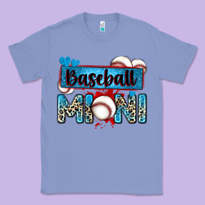 Baseball Mini With Leopard Classic Tee Designed By Zillion Design Studio