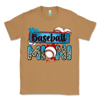 Toasted Coconut baseball mini with leopard Classic Tee - Zillion Design Studio