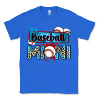 True Royal baseball mini with leopard Classic Tee - Zillion Design Studio