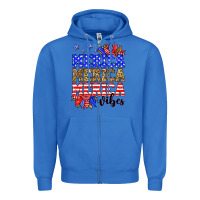 True Royal Merica merica merica vibes Zipper Hoodie - Neo Western