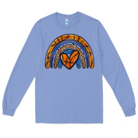Colony Blue basketball rainbow Long Sleeve Tee - Zillion Design Studio