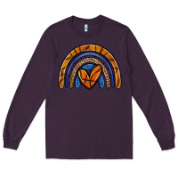 Plum basketball rainbow Long Sleeve Tee - Zillion Design Studio
