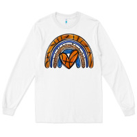 White basketball rainbow Long Sleeve Tee - Zillion Design Studio
