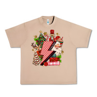 Burro christmas season lightning bolt Urban Heavy Tee - MaliasSmallBusiness