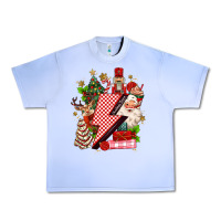 Grape Ice christmas season lightning bolt Urban Heavy Tee - MaliasSmallBusiness