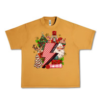 Peanut Butter christmas season lightning bolt Urban Heavy Tee - MaliasSmallBusiness