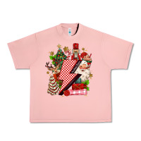 Salmon christmas season lightning bolt Urban Heavy Tee - MaliasSmallBusiness