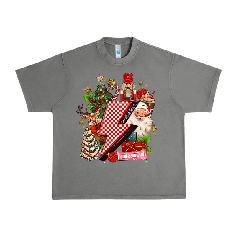 Christmas Season Lightning Bolt Urban Heavy Tee by MaliasSmallBusiness | Teevron
