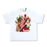 White christmas season lightning bolt Urban Heavy Tee - MaliasSmallBusiness