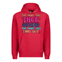 Cardinal the more you fuck around the more you find out Premium Hoodie - MaliasSmallBusiness