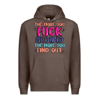 Coffee the more you fuck around the more you find out Premium Hoodie - MaliasSmallBusiness