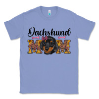 Colony Blue western dachshund mom Classic Tee - RanaPortraitStore