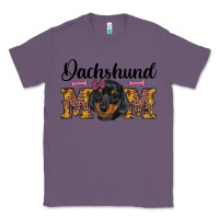 Lavender western dachshund mom Classic Tee - RanaPortraitStore
