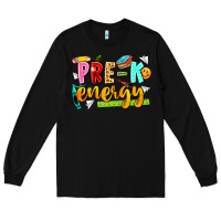 Black pre k energy Long Sleeve Tee - texasbilliewilder