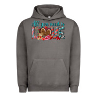 Pigment Tornado all you need is love Urban Hoodie - NancyCooperArtShop