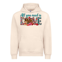Sandshell all you need is love Urban Hoodie - NancyCooperArtShop