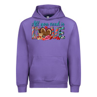 Tulip all you need is love Urban Hoodie - NancyCooperArtShop