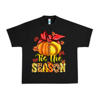 Black tis the season fall softball Urban Heavy Tee - MaliasSmallBusiness
