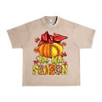 French Oak tis the season fall softball Urban Heavy Tee - MaliasSmallBusiness