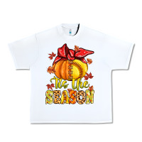 Tis The Season Fall Softball Urban Heavy Tee | Teevron